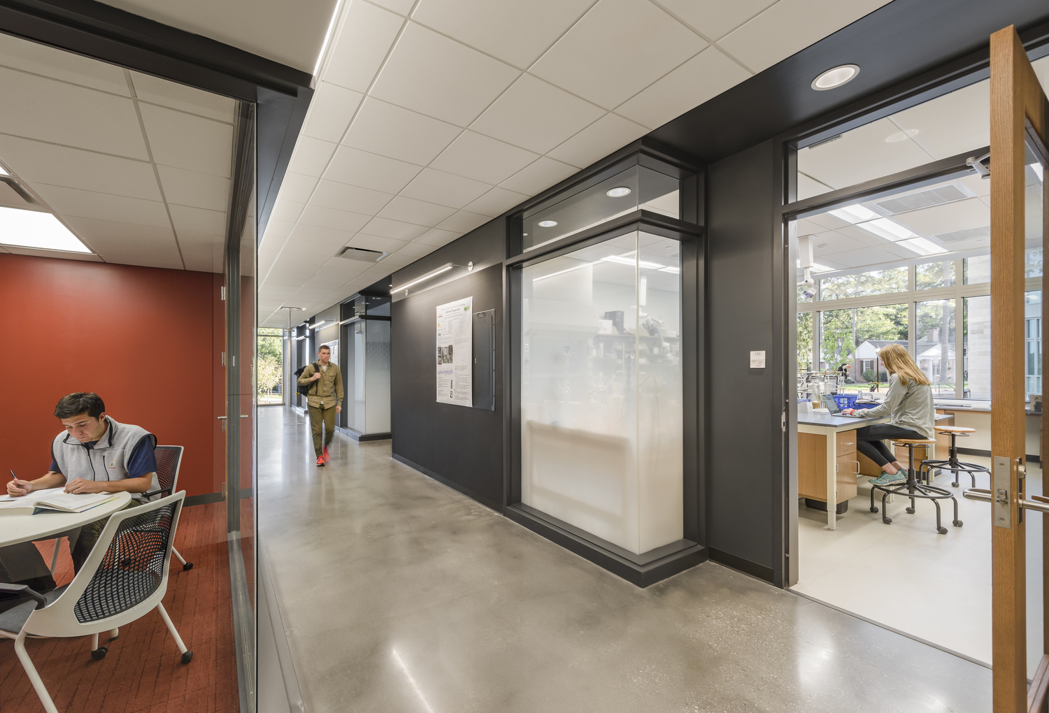 Typical Lab Corridor