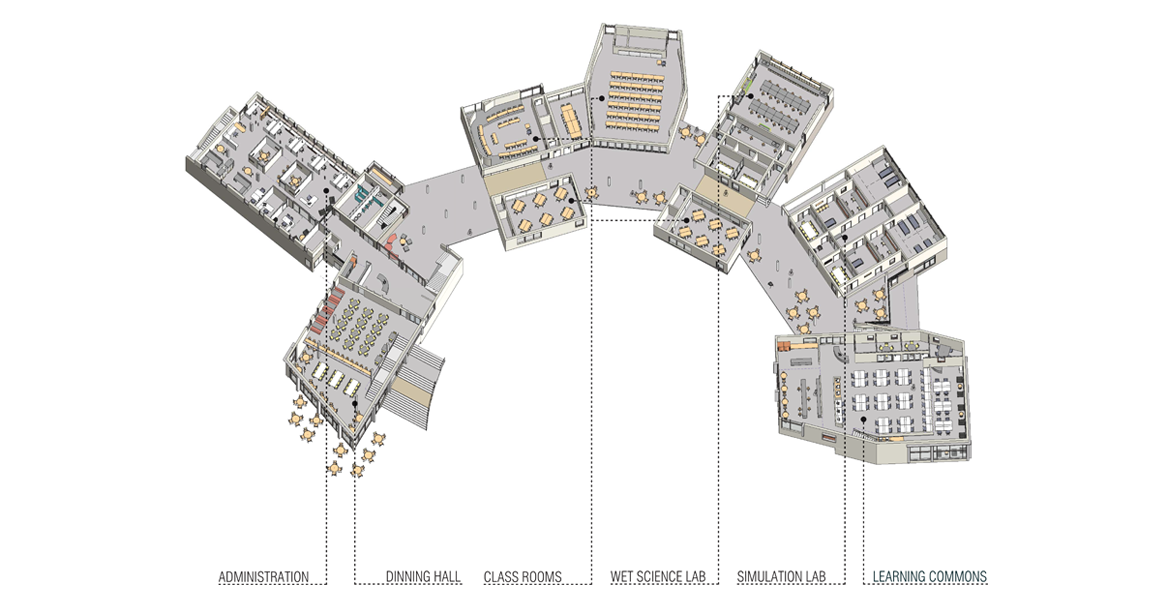 Space Plan Axon